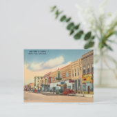 Vintage, Miles City, Montana Briefkaart (Staand voorkant)