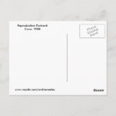 Vintage Milwaukee Wisconsin Briefkaart (Achterkant)