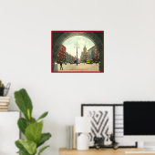 Vintage Milwaukee Wisconsin Poster (Thuiskantoor)