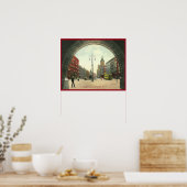 Vintage Milwaukee Wisconsin Poster (Keuken)