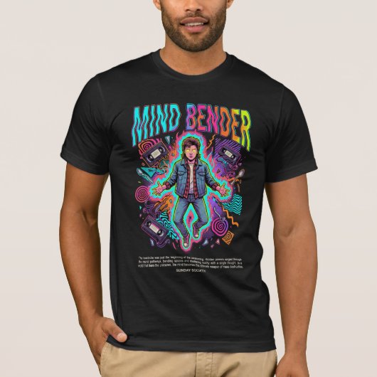 Vintage Mind Bender T-shirt (Voorkant)