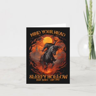 Vintage Mind Your Head Sleepy Hollow Paard zonder Kaart