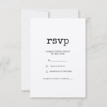 Vintage minimalistische schrijfmachine trouwen