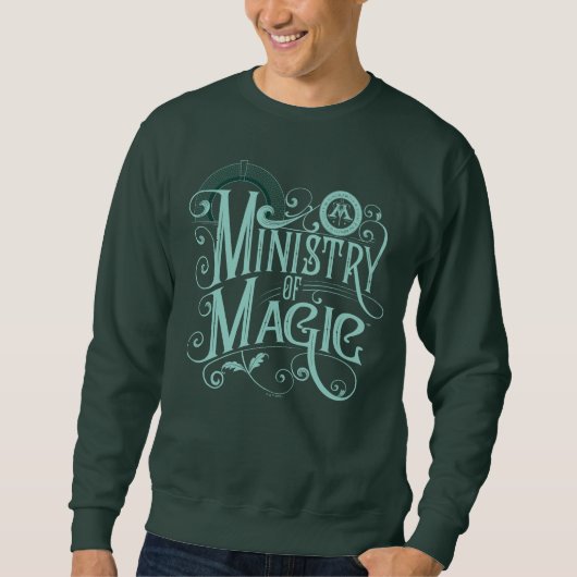 Vintage MINISTRY OF MAGIC™ Grafisch ontwerp Trui (Voorkant)