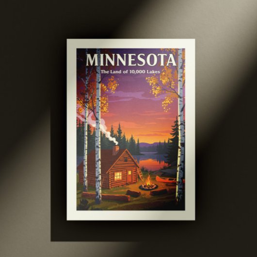 Vintage Minnesota Briefkaart
