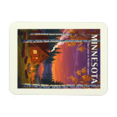 Vintage Minnesota Magneet (Horizontaal)