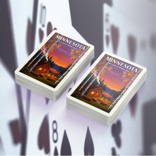 Vintage Minnesota Pokerkaarten