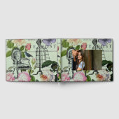 Vintage Mint French Pink Rose Paris Party Gastenboek (Volledig)