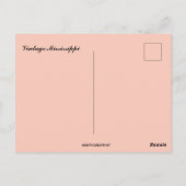 Vintage Mississippi Map Postcard Briefkaart (Achterkant)