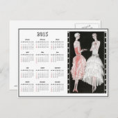 Vintage Mode 2015 van 1920: Briefkaart agenda (Voorkant / Achterkant)