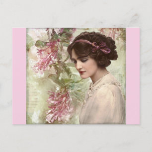 vintage mode briefkaart