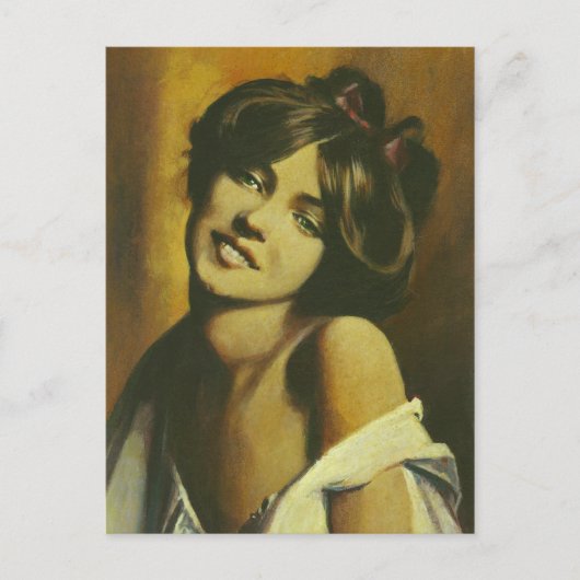 Vintage Mode Briefkaart (Voorkant)