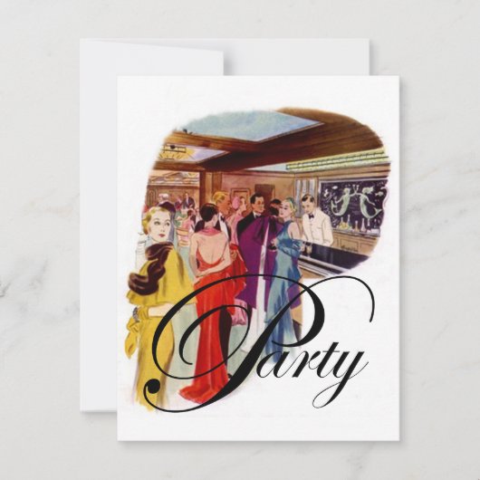 Vintage mode kaart (Voorkant)