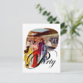 Vintage mode kaart (Staand voorkant)