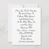 Vintage mode kaart (Achterkant)