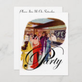 Vintage mode kaart (Voorkant / Achterkant)