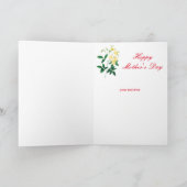 Vintage Mode Moederdag Kaart (Binnen)