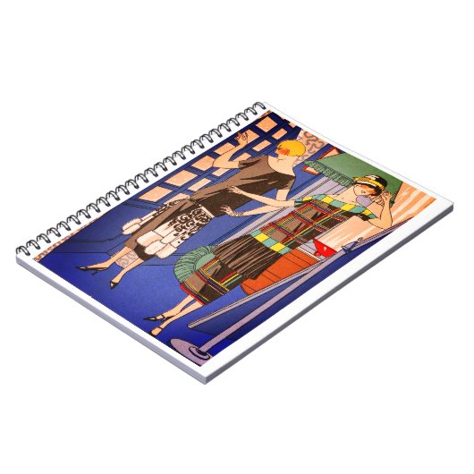 Vintage Mode Notitieboek (Linkerzijde)