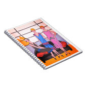 Vintage Mode Notitieboek (Rechterzijde)