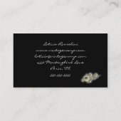 Vintage Mode Visitekaartje Lingerie (Achterkant)