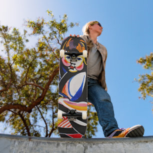 Vintage Modernist - Kind in Schommel Schaatbord Persoonlijk Skateboard