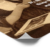 Vintage - moeder en dochter, poster (Hoek)