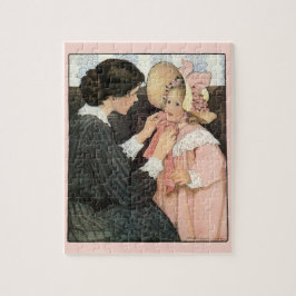 Vintage Moeder en Kind van Jessie Willcox Smith Legpuzzel