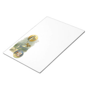 Vintage Moeder Goose Nursery Rhyme Hey Diddle Notitieblok