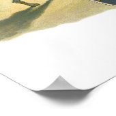 Vintage Moeder Goose Nursery Rhyme Hey Diddle Poster (Hoek)