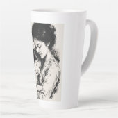 Vintage Moeder & Kind 1982 Latte Mok (Rechterhoek)
