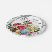 Vintage Moederdag Botanisch Papieren Bordje (Gekanteld)