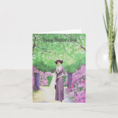 Vintage Moederdag  Kaart (Voorkant)