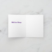 Vintage Moederdag  Kaart (Binnen)