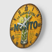 Vintage Mojito Cuban Cocktail Kitchen Grote Klok (Hoek)