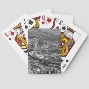 Vintage Monaco Monte-Carlo Algemeen beeld Jigsaw P Pokerkaarten