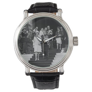 Vintage Monaco Prins Albert en Princesse Grace Horloge