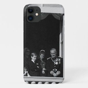 Vintage Monegaskische prinselijke familie op palei Case-Mate iPhone Case
