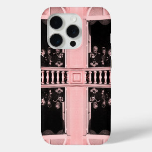 Vintage Monegaskische prinselijke familie op palei iPhone 15 Pro Case