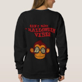 Vintage Monkey Ghost – Mis deze Halloween niet Trui (Achterkant)