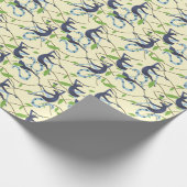 Vintage Monkeys Poster Cadeaupapier (Hoek)