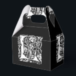 Vintage Monogram L Art Nouveau  Bedankdoosjes<br><div class="desc">Dit is het "L" monogram - Een vintage monogram van William Morris,  uitgegeven in 1896 voor de Werken van Geoffrey Chaucer. Een kronkelend art nouveau ambachtskunst monogram. Dit antieke kunstontwerp is een mooie,  robuuste initiële kunstwerk illustratie.</div>