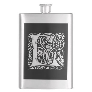 Vintage Monogram L Art Nouveau Flacon