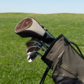 Vintage Monogram Naam Logo Golfheadcover (Insitu)