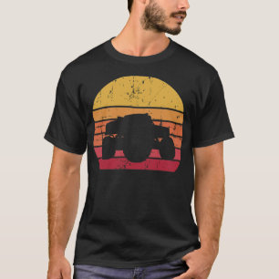 Vintage Monster Truck Retro Stunt Car awesome budd T-shirt