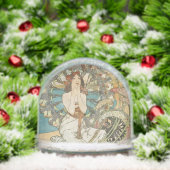 Vintage Mont-Carlo Poster by Alphonse Mucha  Sneeuwbol (Kerstmis)