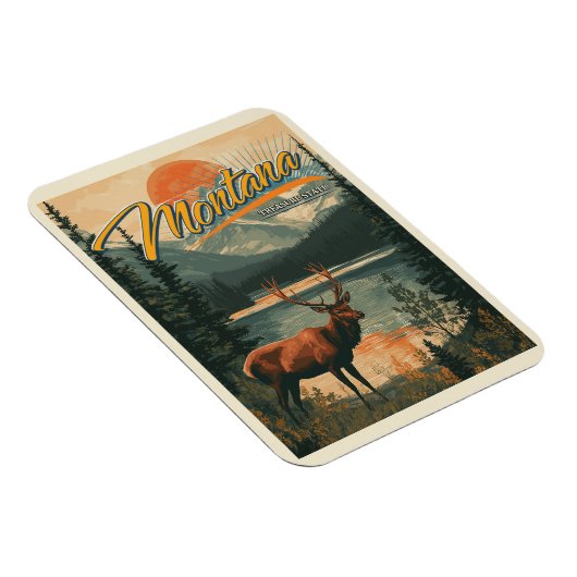 Vintage Montana Magneet (Rechterzijde)