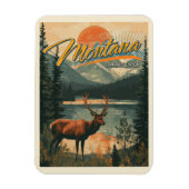 Vintage Montana Magneet (Verticaal)