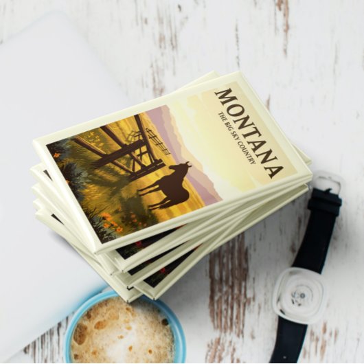 Vintage Montana Magneet