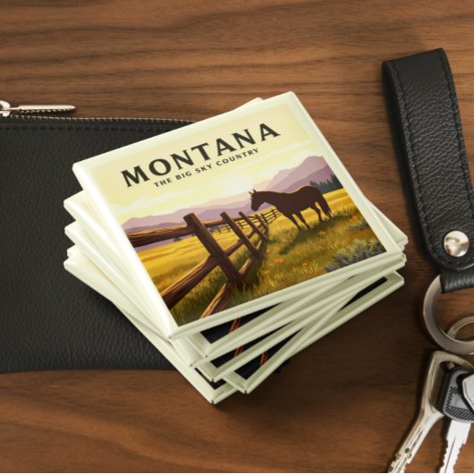 Vintage Montana Magneet