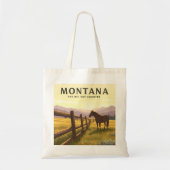Vintage Montana Tote Bag (Voorkant)